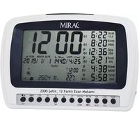 Horloge de table MIRAC AZAN - Horloge de prière automatique - 2000 villes - 7...