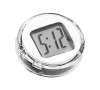 Horloge de tableau de bord de voiture - Montre adhésive pour ventilation, mini affichage de l'heure automobile, horloge intérieure de voiture à coller, minuterie de tableau de bord de véhicule | Table