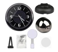 Horloge de tableau de bord décoratives élégantes pour tableau de bord | Mini horloge accessoire intérieur auto, cadeau Noël, Saint-Valentin, fête des mères, famille, amis