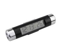 Horloge de tableau de bord, horloge de voiture - Horloge précise pour sortie de trafic aérien - Horloge numérique 2 en 1 avec rétroéclairage