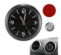 Horloge de Tableau de Bord | Horloge Quartz Lumineuse Adhésive | Pour Ventilation De Voiture Et Tableau De Bord - Pour et Véhicules Automobile Camion Moto
