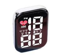 Horloge De Voiture, Bâton Étanche Sur Montre LED Lumineuse | Mini Horloge Numérique - Pour Tableau De Bord De Voiture, Moto, Design Innovant Scellé, L'horloge Du Tableau De Bord Offre Une Protection C