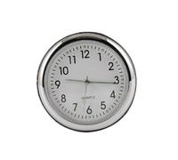 Horloge de voiture pour tableau de bord à coller - Jauge d'affichage ďe l'heure adhésive, cadran đe minuterie automobile, montre d́e tableau d̄e bord dé véhicule, accessoire ďé panneau auto-adhésif |