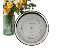 Horloge de voiture pour tableau de bord avec fixation adhésive, capteur de température pour véhicules, horloge lumineuse pour grille d'aération pour voitures, camping-cars, SUV, camions, maison