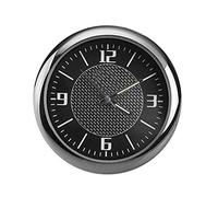Horloge De Voiture, Voiture Automatique Véhicule Lumineux Rond Horloge à Quartz Montre Tableau De Bord Sortie d'air Décor