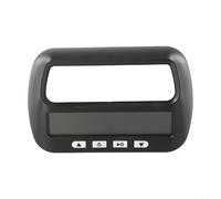 Horloge d'échecs numérique avec design compact portable, compte à rebours et préréglages de comptage à rebours et comptage à rebours, double réglage de l'heure, alarme marche/arrêt, fonctionne avec