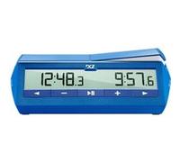DGT Horloge d'échecs 1500 numérique bleue
