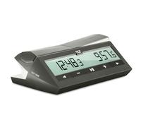 Horloge d'échecs numérique DGT 1500 pour jeux d'échecs rapides (gris)