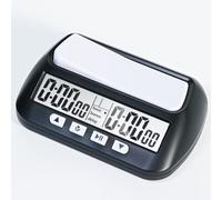 Horloge d'échecs numérique multifonctionnelle - Minuteur d'échecs électronique professionnel pour échecs internationaux, échecs chinois, jeu de Go, gobang et autres jeux de société - Accessoire