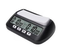 Horloge d'échecs numérique - Professionnelle - Écran haute définition - Portable - Matériau ABS