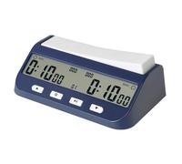 Horloge d'échecs Numérique Professionnelle, Minuteur d'échecs Numérique avec Alarme, Portable 5 en 1 Timer Echec avec de Retard et de Temps Positif pour Maison et Tournois Jeux de Société