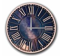 Horloge décorative en MDF style ciel foncé