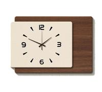 Horloge Décorative pour Coffret Électrique, Cache Mural Hydraulique | Cache pour Coffret Électrique, Horloge Murale Silencieuse, Crochets et Bandes Adhésives Sans Clou, Pour Salon et Chambre