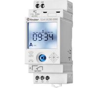 Horloge digitale hebdomadaire Finder 12.61.8.230.0000 90 - 264 V DC/AC N/A 16 A 250 V/AC 750 VA 1 pc(s)