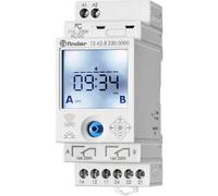 Horloge digitale hebdomadaire Finder 12.62.8.230.0000 90 - 264 V DC/AC N/A 16 A