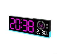 Horloge Digitale Lumineuse Compte à Rebours 99 Min(Pink) | Compte à rebours positif et inversé jusqu'à 99m59s; pour idéal , sport, exercices
