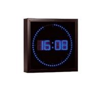 Horloge digitale murale avec 60 LED - Bleu [Lunartec]