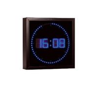 Lunartec Horloge digitale murale 60 LED – Bleu