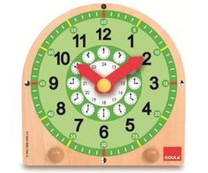 Horloge éducative Goula Multicolore G