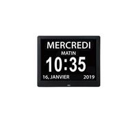 Horloge electronique digitale pour seniors hd affichage lcd