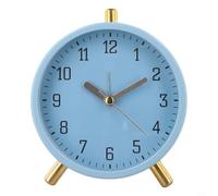 Horloge électronique silencieuse pour enfants encourageant la responsabilité avec des commandes faciles à utiliser et un affichage clair (bleu)
