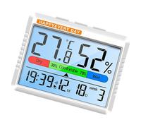 Horloge Électronique Suspendue À Économie D'espace Avec Un Réglage 'alarme Multifonction De Chronométrage Précis Adapté À Une Horloge Sauvegarde 'énergie Rechargeable Synchronisation Précise