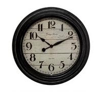 Horloge Elyssa avec Moulures diam. 29 cm en Plastique