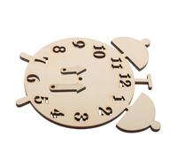 Horloge en Bois DIY pour Apprentissage des Chiffres, Décor