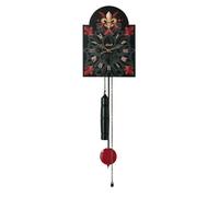 Horloge en bois mécanique moderne 1 poids Hermle Couleur : Noir