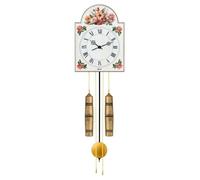 Horloge en bois mécanique moderne Hermle Couleur : Blanc