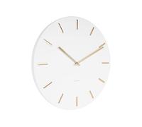 Horloge en métal Charme 45 cm Blanc