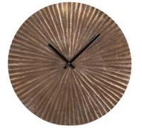 Horloge en métal soleil or 45 cm - Table Passion - Or / Doré - Aluminium G
