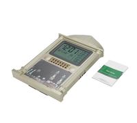 Horloge en Plastique Écran LCD pour La Prière Calendrier Numérique Affichage De L'heure Réveil Doré