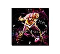 Horloge En Toile Johnny Hallyday Micro