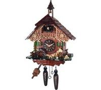 Engstler Horloge coucou à quartz avec hachoir à bois et roue