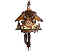 Engstler - 4441/8 - Horloge murale coucou - Mouvement à chaîne 8 jours