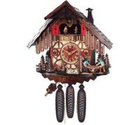 Horloge Engstler 4877/8 MT Horloge murale coucou Mouvement à chaîne 8 jours G