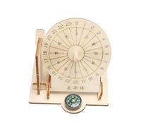 Horloge équatoriale interactive en bois modèle enfants mains sur jouet de réunion pour garçons et filles de 7 à 14 ans passe un projet scientifique
