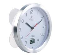 St. Leonhard Horloge étanche Ø 17 cm avec thermomètre
