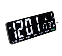 Horloge Garrett noir 35x13,2cm - Atmosphera createur d'interieur