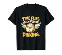 Horloge Graffiti Time Flies When Youre Dinking T-Shirt