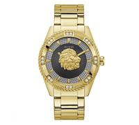 Guess P GLD CS W/CRYS/Sun BLK Glitz DL W/P GLD Lion/P GLD BRCT, Noir