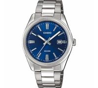 CASIO-Montre Analogique pour Homme à movement Quartz en Acier inoxydable MTP-1302PD-2AVEF