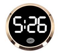 Horloge intérieure pour voiture - Toutes les montres sont testées pour une utilisation durable avec une bonne durabilité et un fonctionnement constant (or rose)