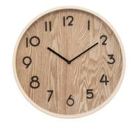 Atmosphera Horloge Ivana en bois – Diamètre de 38 cm