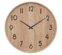 Atmosphera Horloge Ivana Bois clair Ø55 cm
