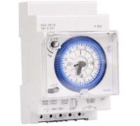 Horloge journalière analogique - ZOR® - Programmation 24h - Installation sur rail DIN - 100-240V AC - Charge max 3500W