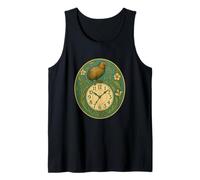 Horloge Kiwi Ornement Art Nouveau Débardeur
