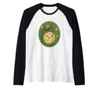 Horloge Kiwi Ornement Art Nouveau Manche Raglan