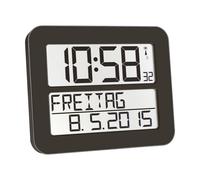 Horloge LCD Géant Radio-Commandés Tfa Mur 258 MM X 212 30 MM Noir